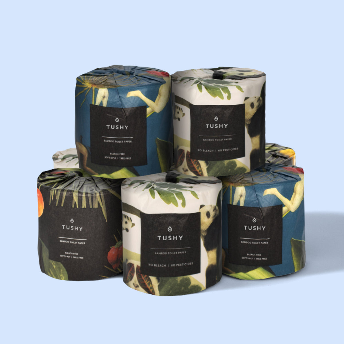 Practical Living Bamboo Toilet Paper for daily home and personal routines with cleaning laundry and paper products