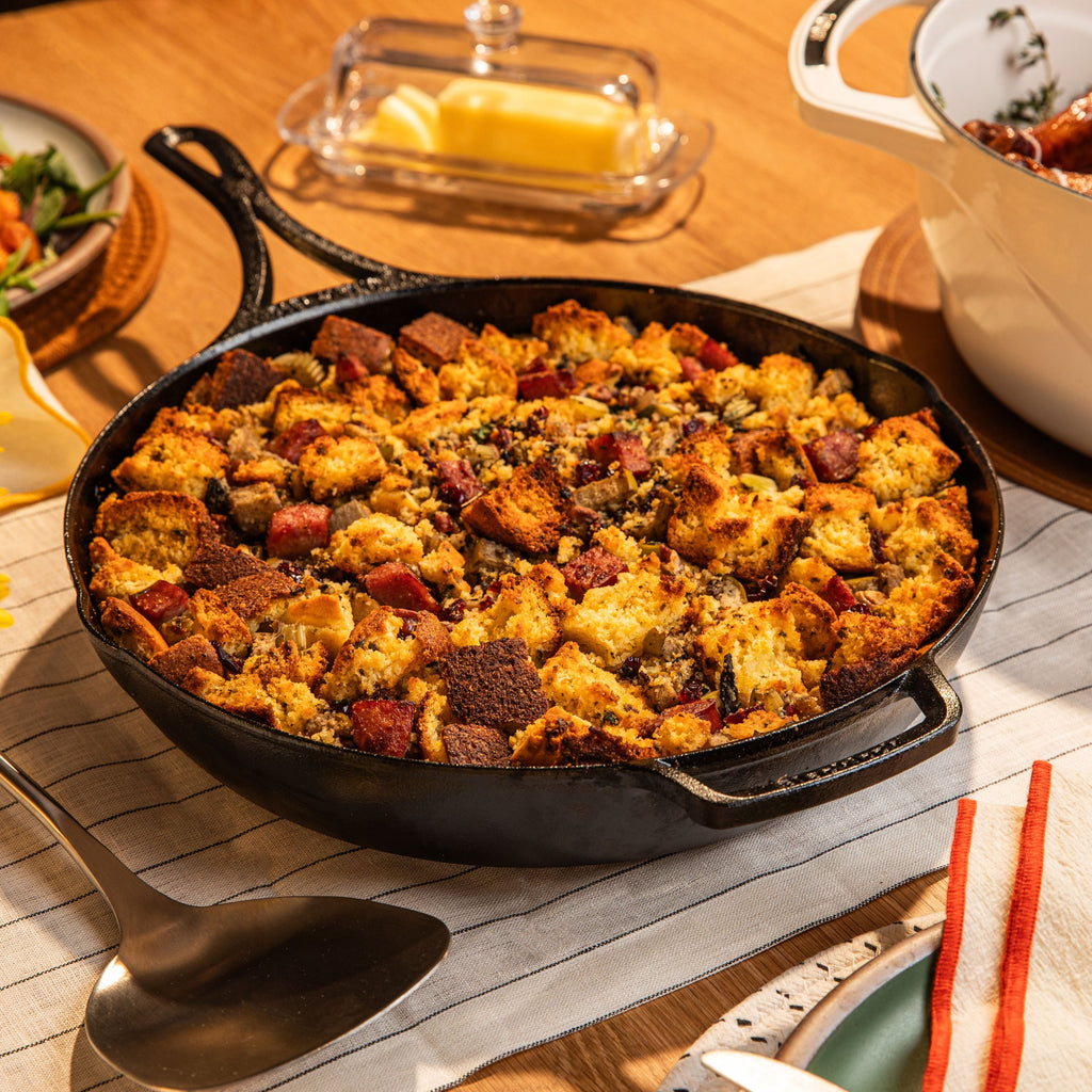 Home Essentials Blacklock Cast Iron Skillet - Triple Seasoned, Lightweight for daily home and personal routines with cookware food storage and kitchen tools