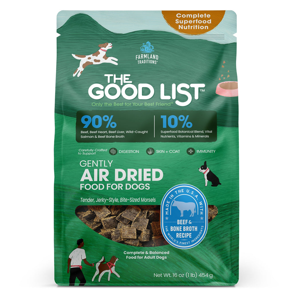 Beef & Bone Broth Recipe, Food, Topper, and Mixer for Dogs