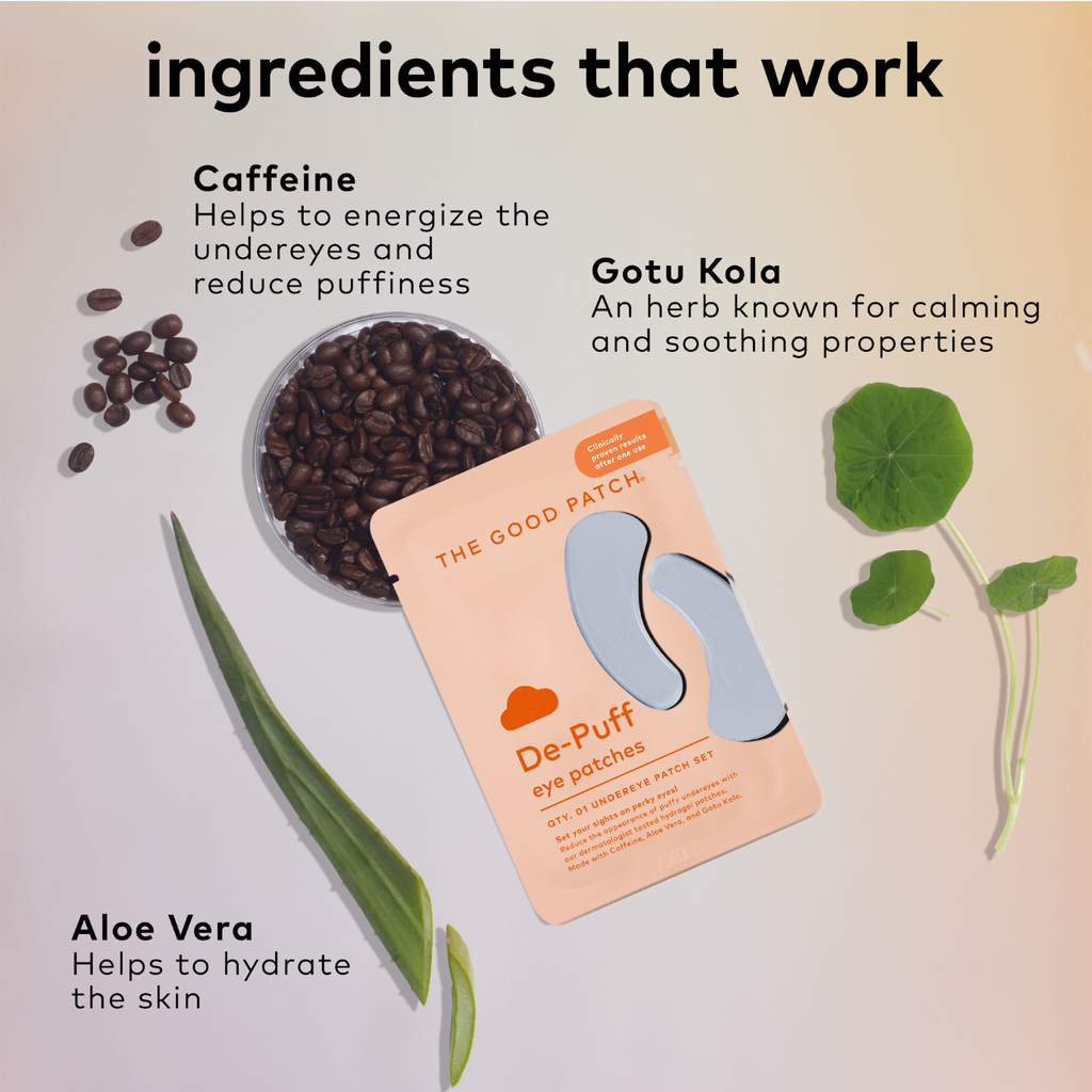 Home Essentials De-Puff Hydrogel Undereye Patch for daily home and personal routines with general everyday essentials