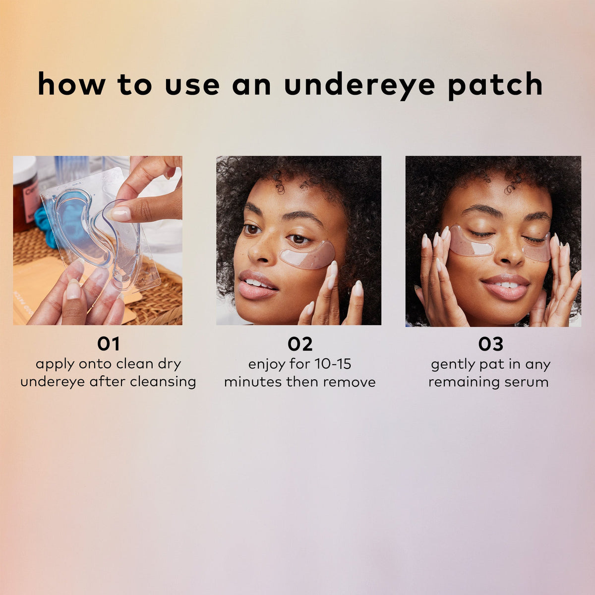 Home Essentials De-Puff Hydrogel Undereye Patch for daily home and personal routines with general everyday essentials