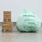 Practical Living 3 Gallon Home Compostable Trash Bags for daily home and personal routines with cleaning laundry and paper products