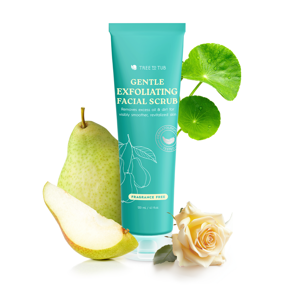Gentle Exfoliating Face Wash & Cleanser with Salicylic Acid & Natural Micro-Exfoliators for Revitalized Skin