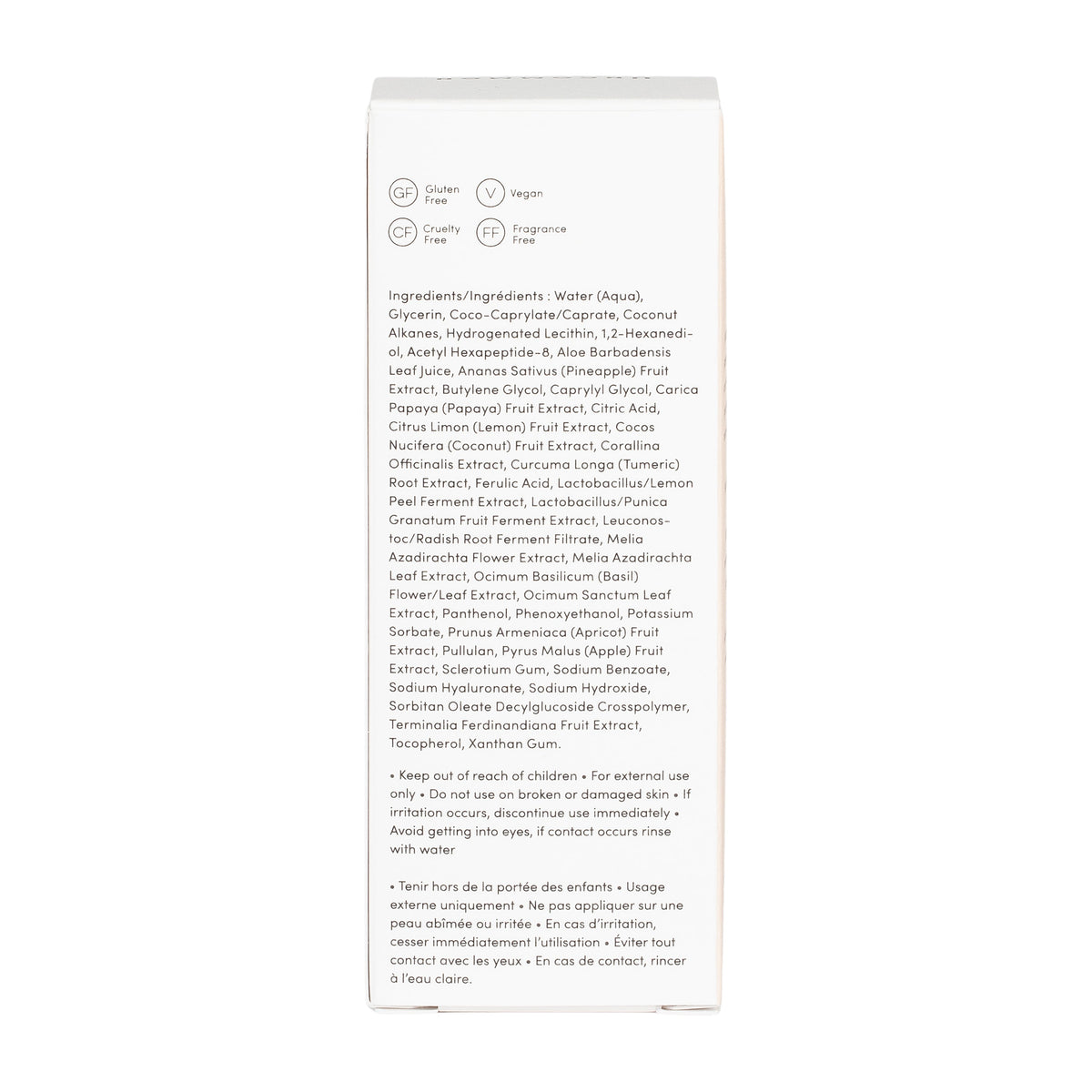Routine Ready Enhanced Pineapple Peptide Nectar for daily home and personal routines with facial skin and sun care