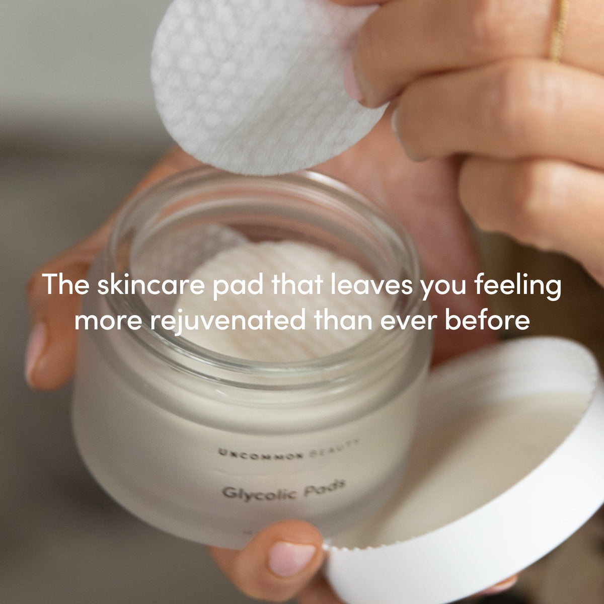 Practical Living Glycolic Pads for daily home and personal routines with facial skin and sun care