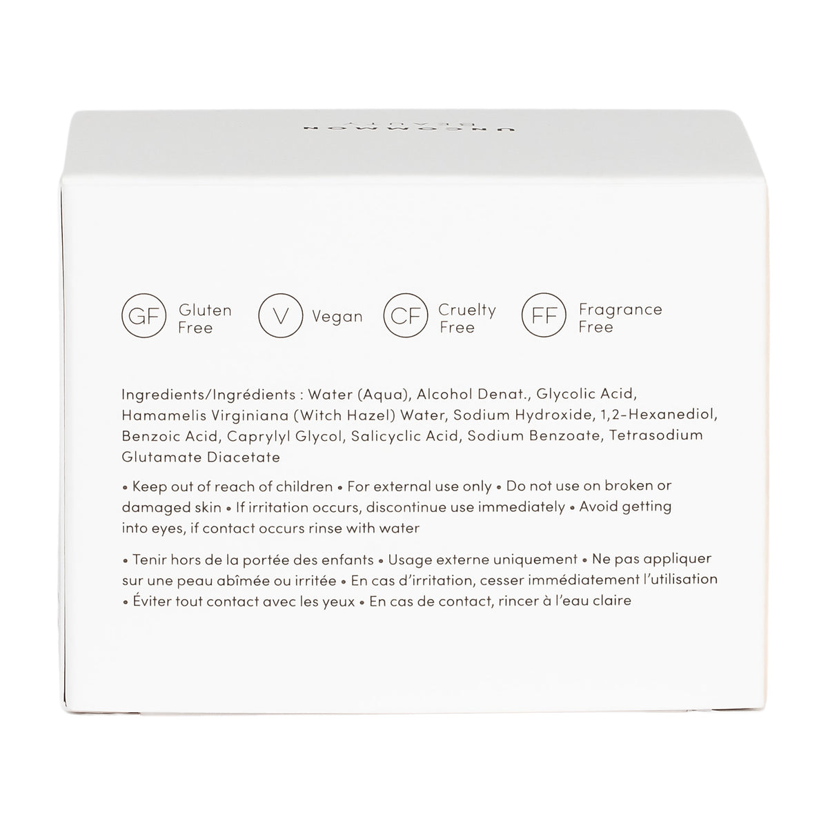Practical Living Glycolic Pads for daily home and personal routines with facial skin and sun care