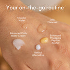 Daily Care Daily Skincare Travel Set for daily home and personal routines with facial skin and sun care