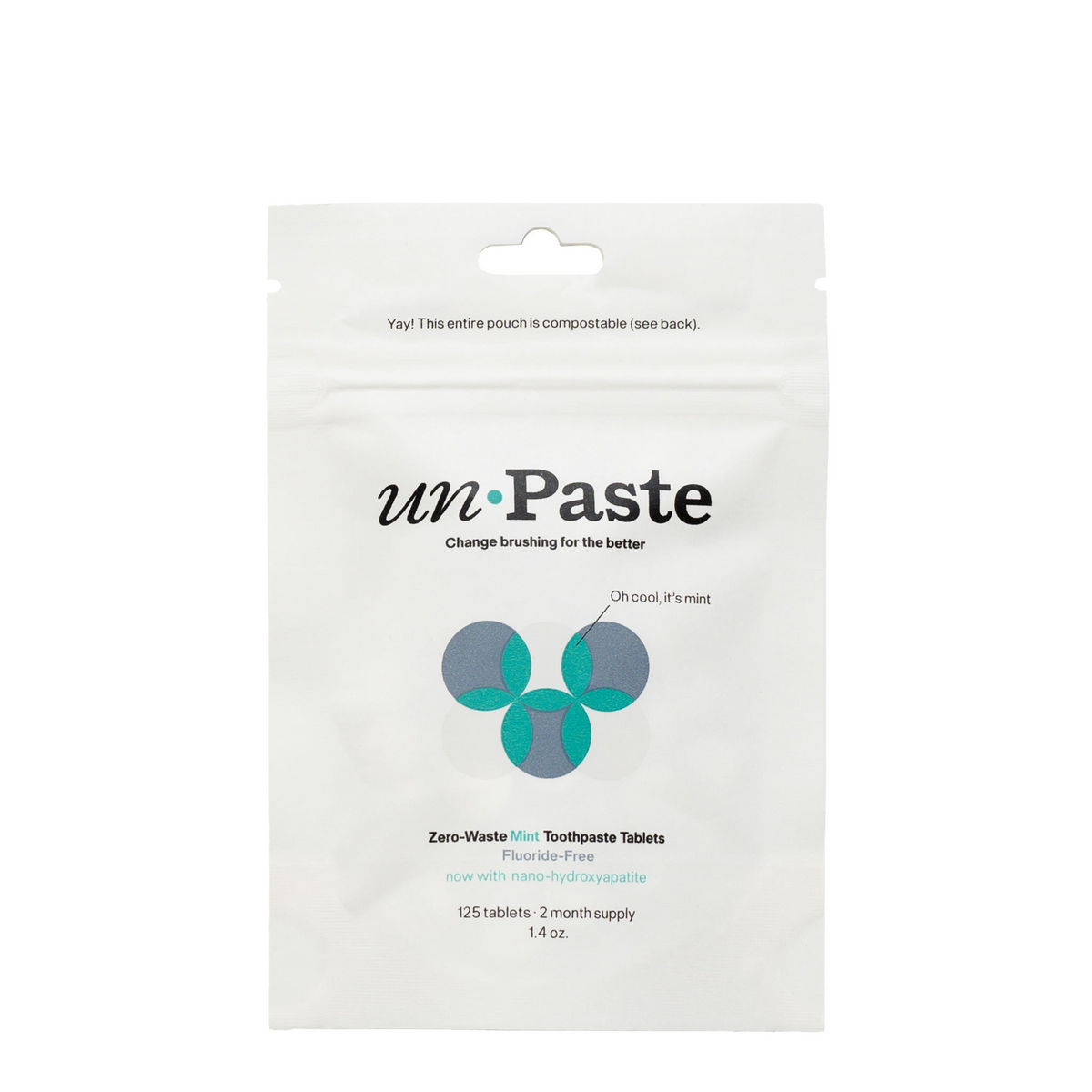 Fluoride Free Mint Toothpaste Tablets