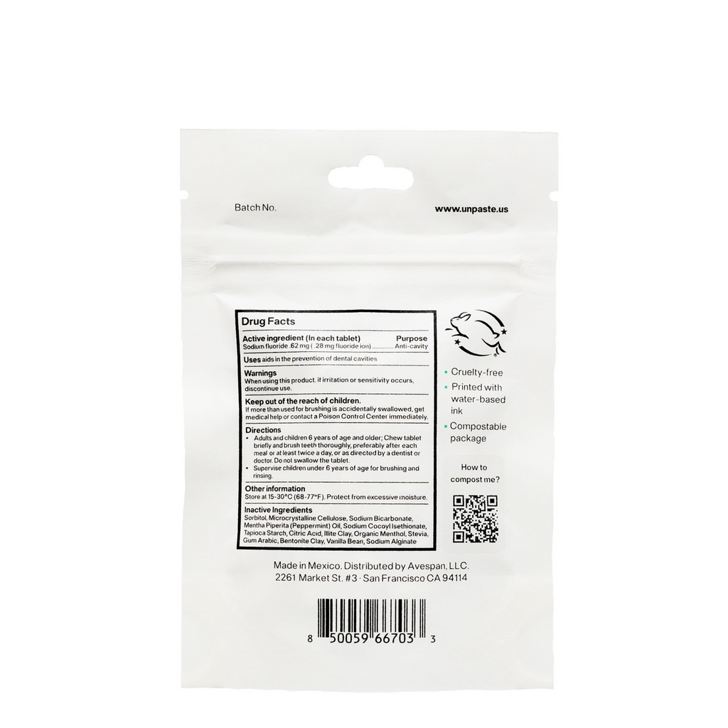Practical Living Fluoride Mint Toothpaste Tablet for daily home and personal routines with oral care