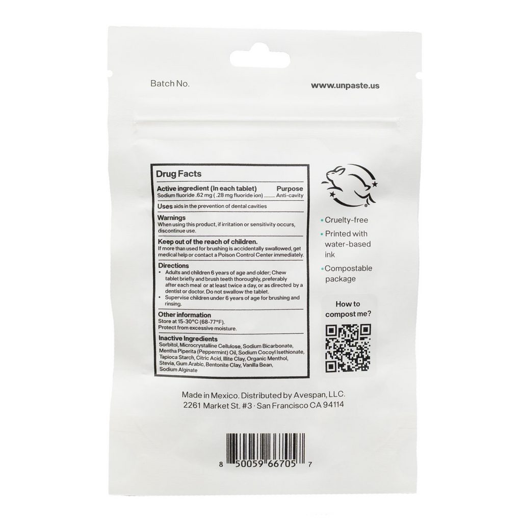 Practical Living Fluoride Mint Toothpaste Tablet for daily home and personal routines with oral care