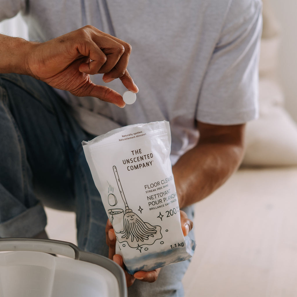 Home Essentials Floor Cleaning Tabs for daily home and personal routines with cleaning laundry and paper products
