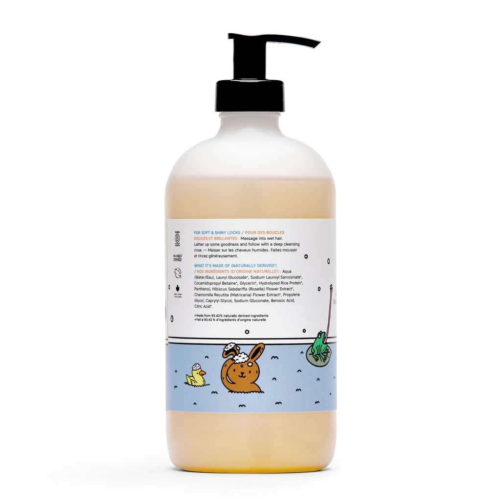 Daily Care Kids Shiny Shampoo + Wash for daily home and personal routines with hair care
