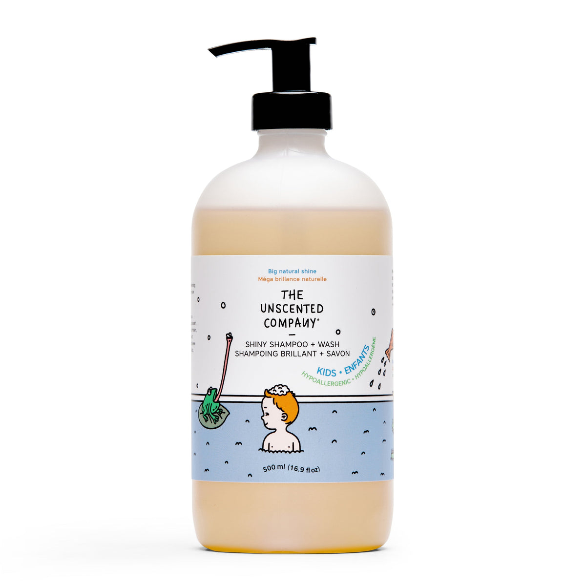 Kids Shiny Shampoo + Wash