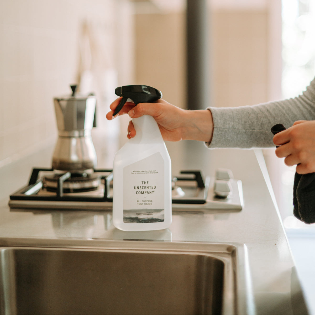 Routine Ready All Purpose Cleaner for daily home and personal routines with cleaning laundry and paper products