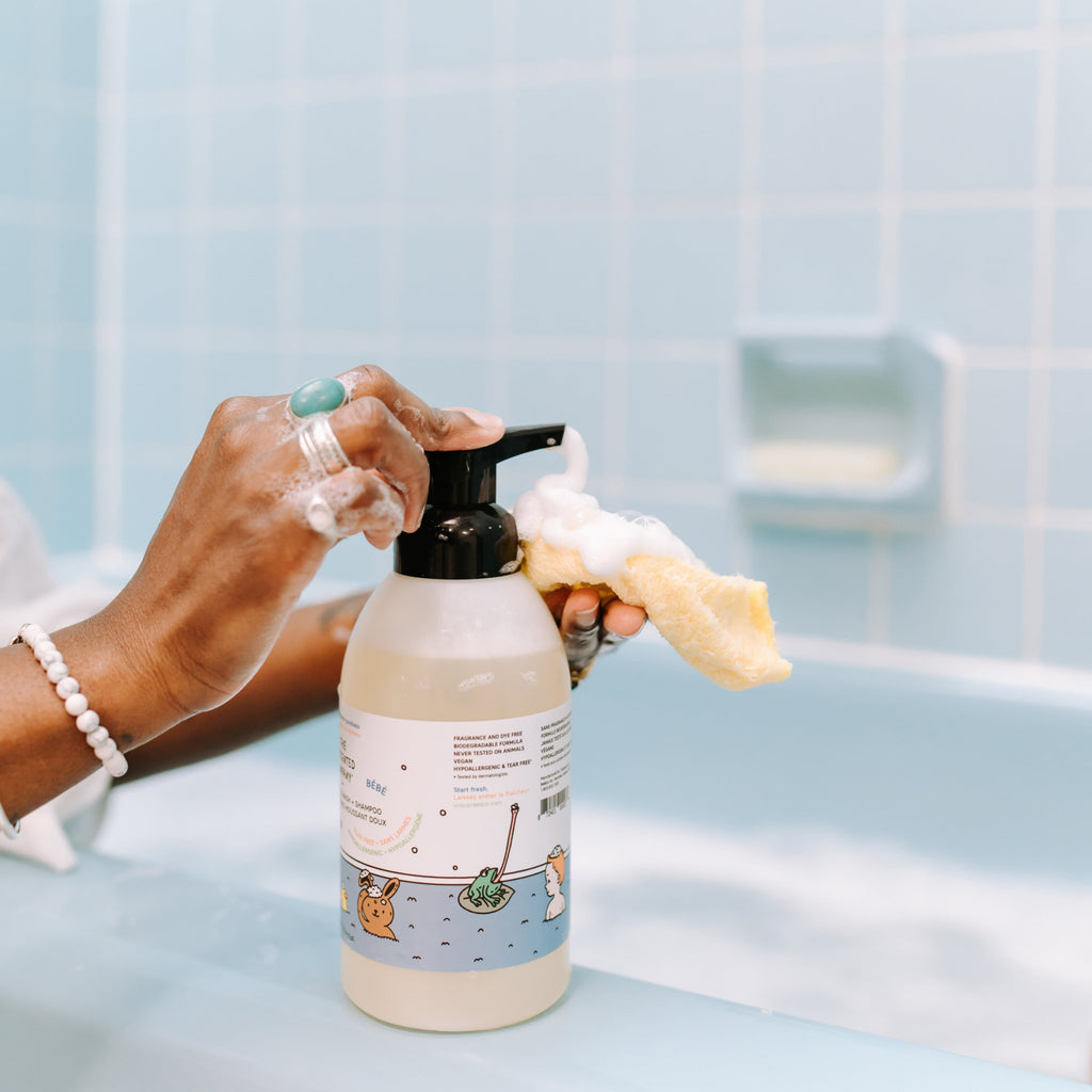Practical Living Gentle Baby Wash + Shampoo for daily home and personal routines with hair care