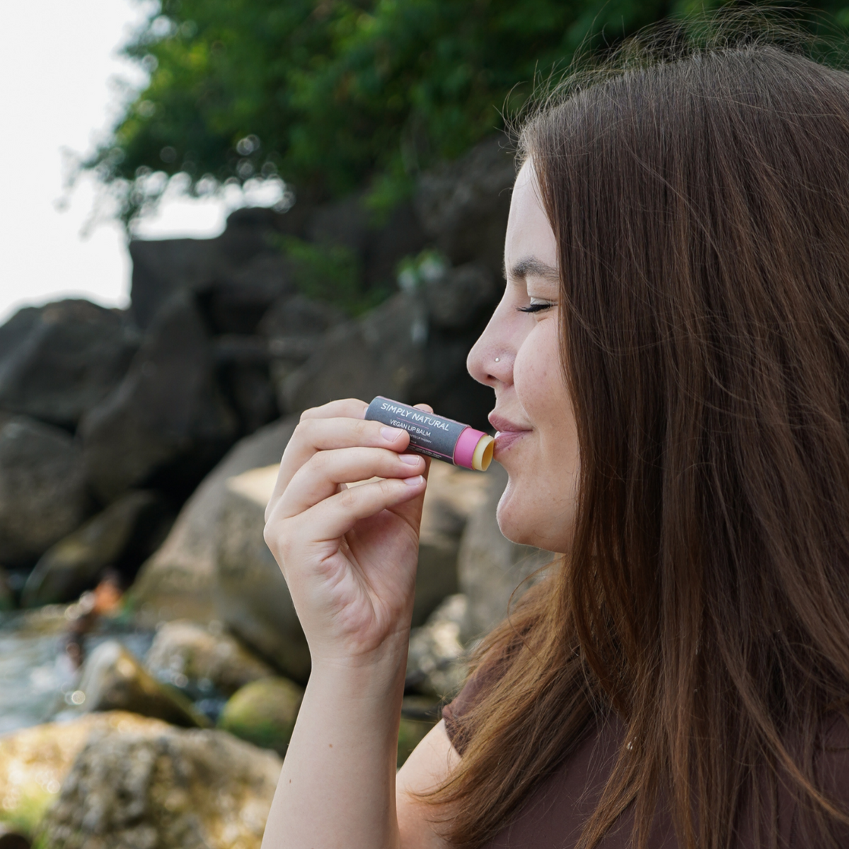 Practical Living Lip Balm Stick Simply Natural Vegan for daily home and personal routines with facial skin and sun care
