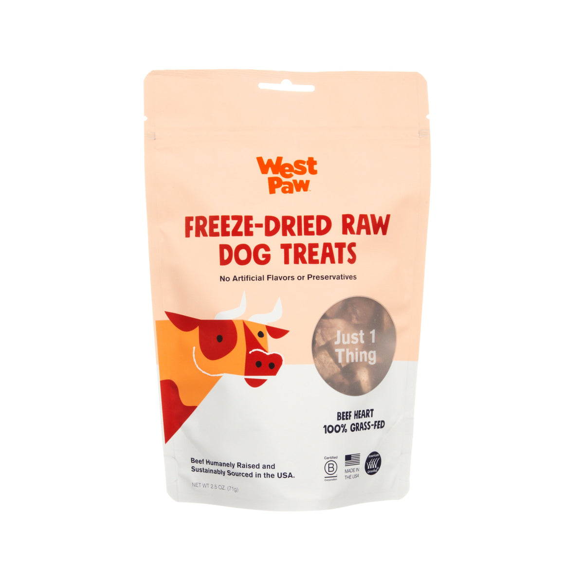 Routine Ready Dog Treat - Freeze-Dried Grass-Fed Beef Heart, Single Ingredient for daily home and personal routines with pet care treats and accessories