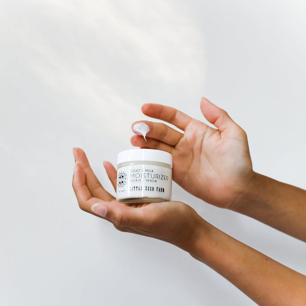 Everyday Home Goat s Milk Moisturizer for daily home and personal routines with facial skin and sun care