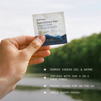 Routine Ready Essential Face Wipes, Individually Wrapped for daily home and personal routines with facial skin and sun care
