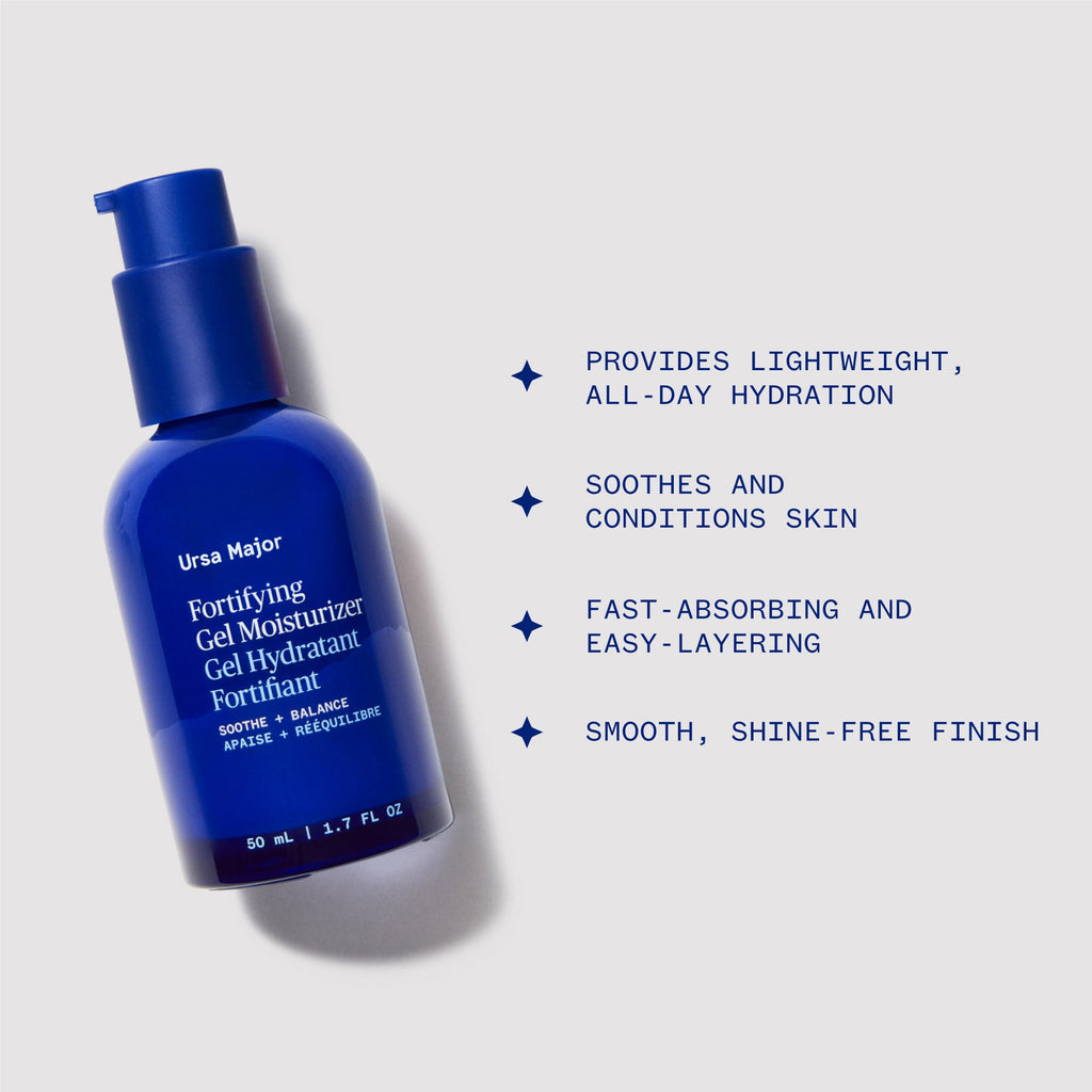 Home Essentials Fortifying Gel Moisturizer for daily home and personal routines with facial skin and sun care