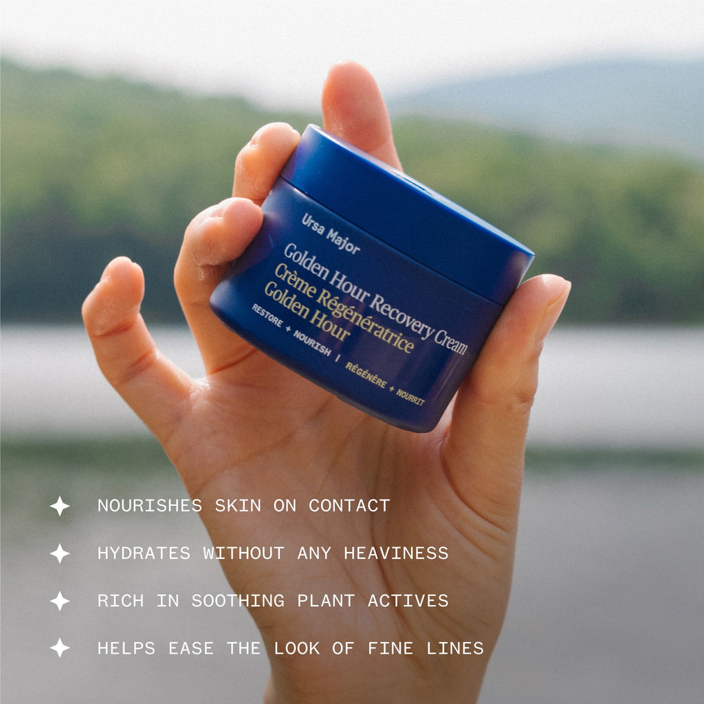 Daily Care Golden Hour Recovery Cream for daily home and personal routines with facial skin and sun care
