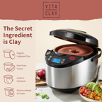 Practical Living 7-IN-1 Smart Multi-Cooker Clay Pot for daily home and personal routines with cookware food storage and kitchen tools