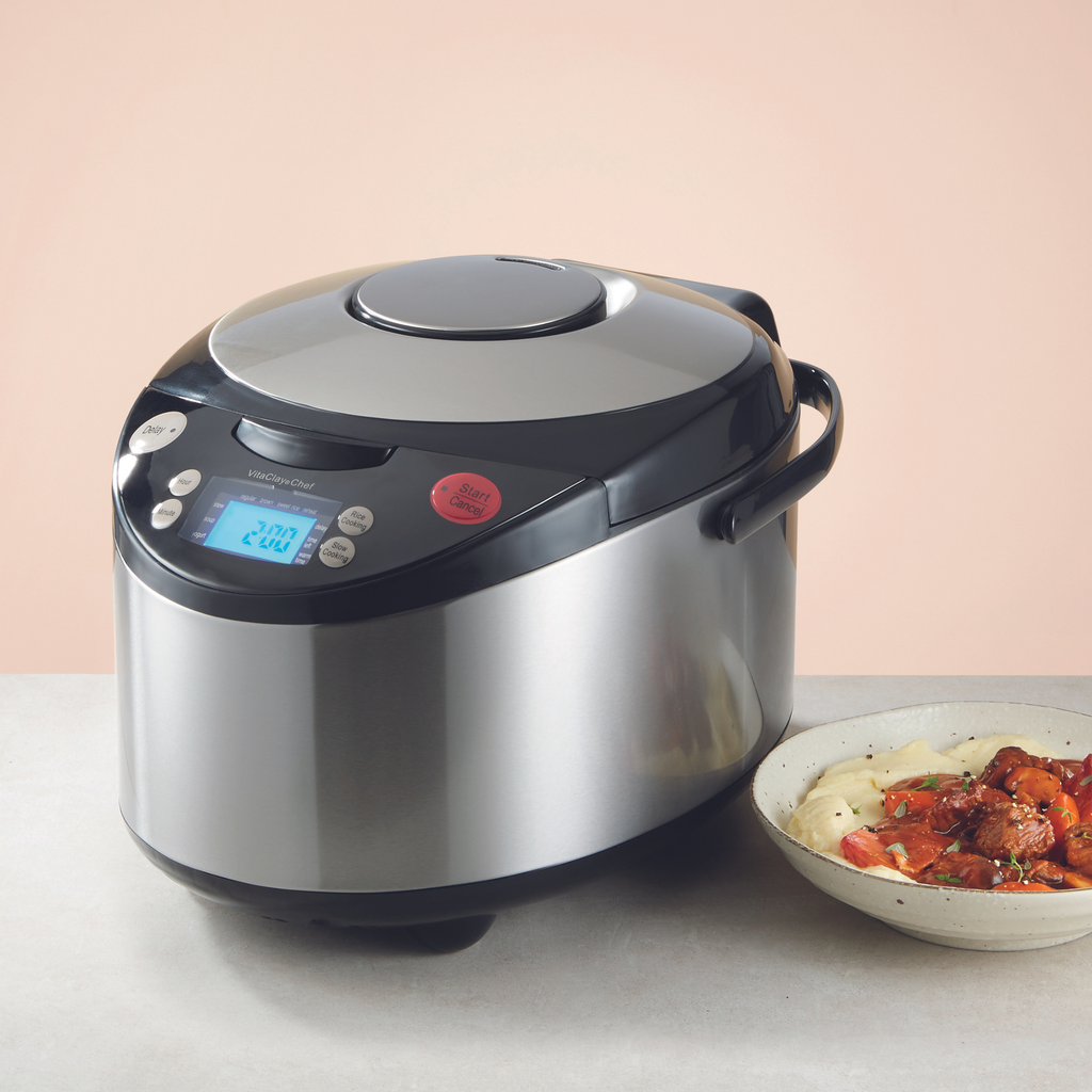 Practical Living 7-IN-1 Smart Multi-Cooker Clay Pot for daily home and personal routines with cookware food storage and kitchen tools