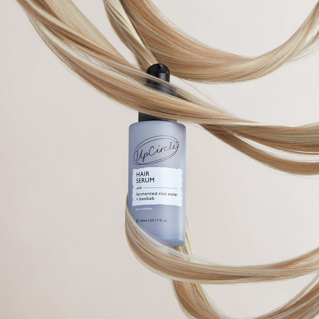Practical Living Hair Serum with Rice Water + Baobab for daily home and personal routines with hair care