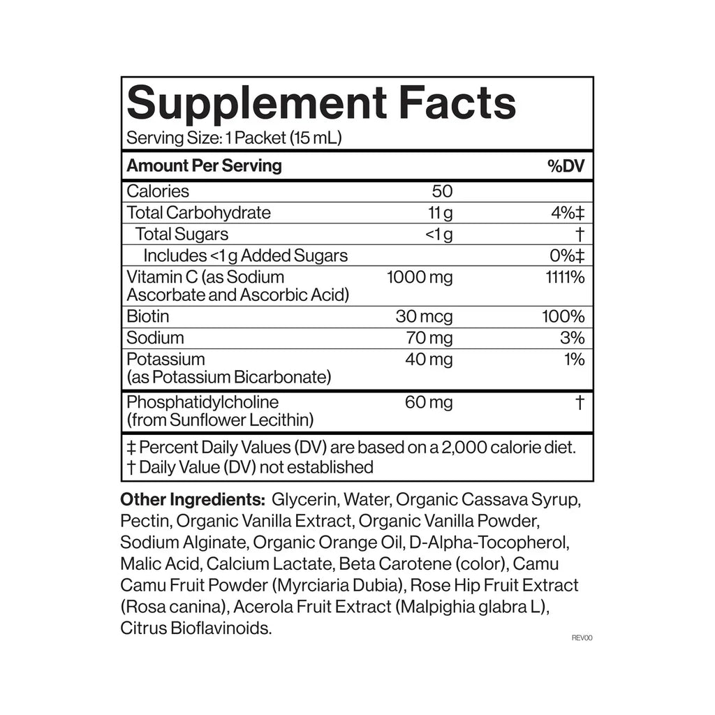 Home Essentials Liposomal Vitamin C Packets - Immune + Collagen Support for daily home and personal routines with general everyday essentials