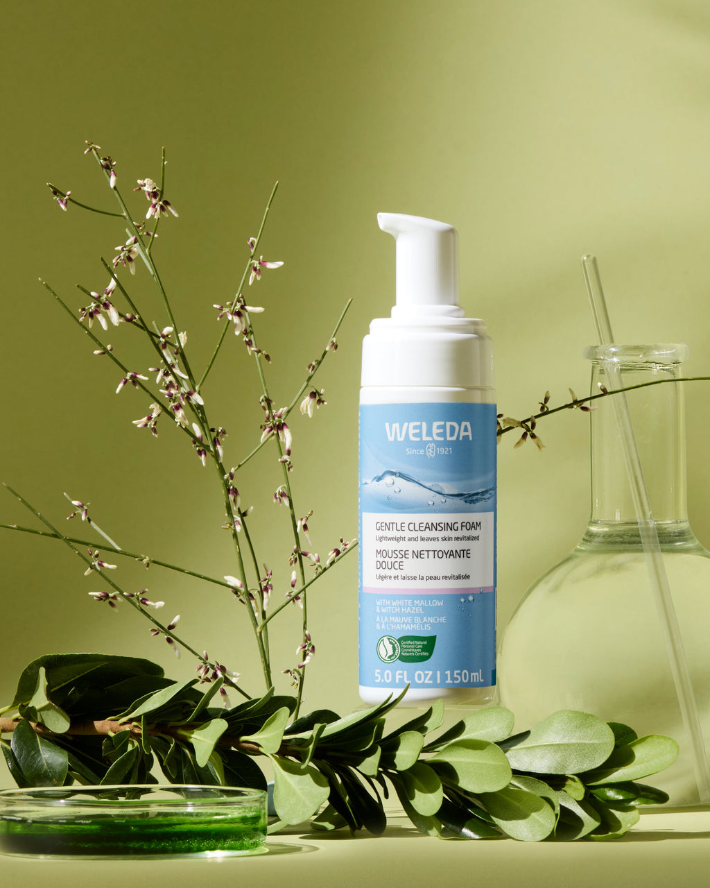 Routine Ready Gentle Cleansing Foam for daily home and personal routines with facial skin and sun care