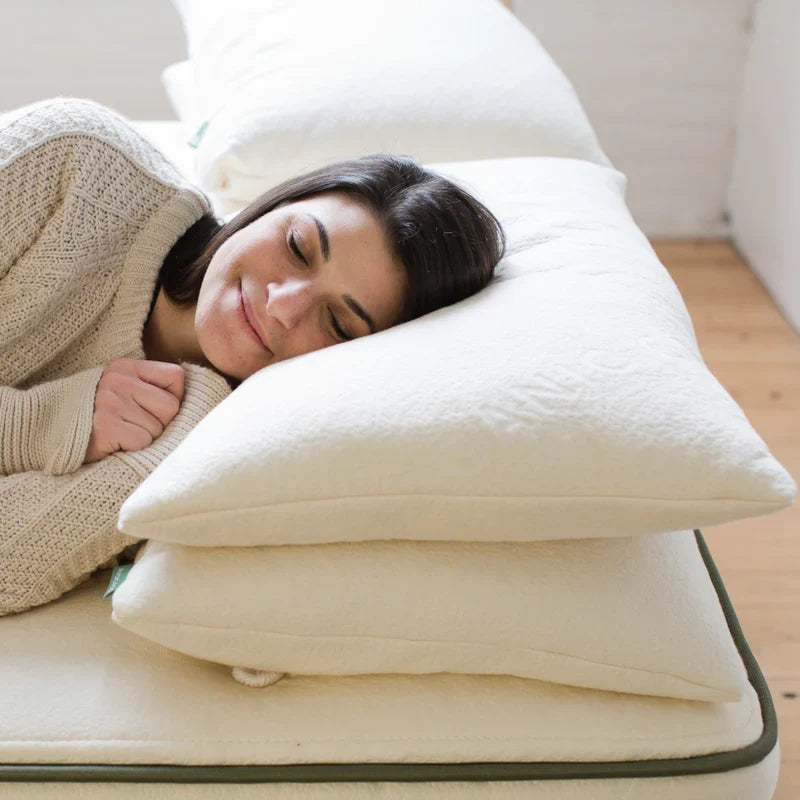 Practical Living Green Pillow, Standard Shape for daily home and personal routines with general everyday essentials