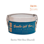 Home Essentials Bento Wet Box Stainless Steel Food Container - Large Round for daily home and personal routines with cookware food storage and kitchen tools