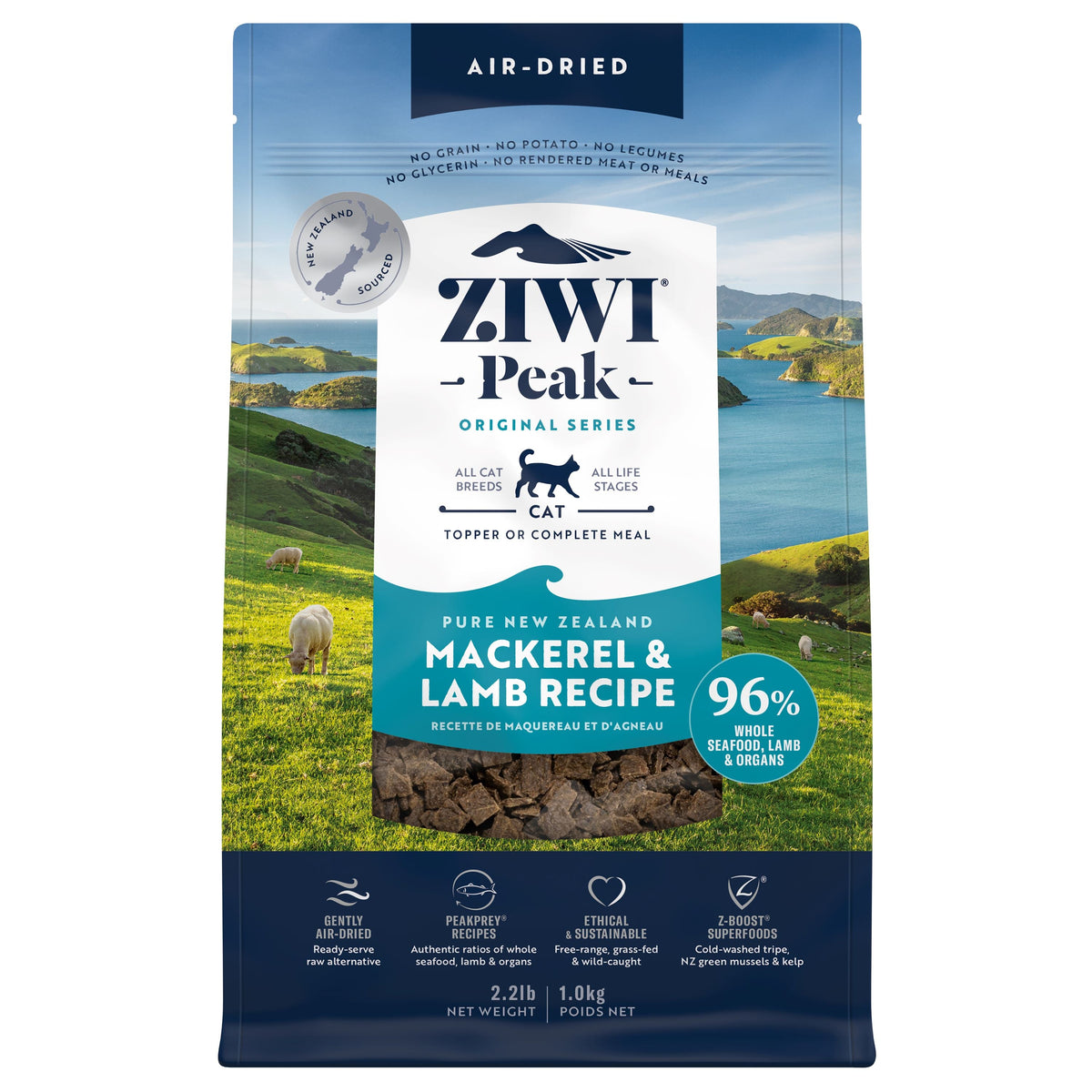 Air-Dried Cat Food - All Natural, High Protein, Grain Free, Limited Ingredient