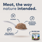 Everyday Home Canned Wet Dog Food All Natural, High Protein, Grain included, Limited Ingredient for daily home and personal routines with pet care treats and accessories