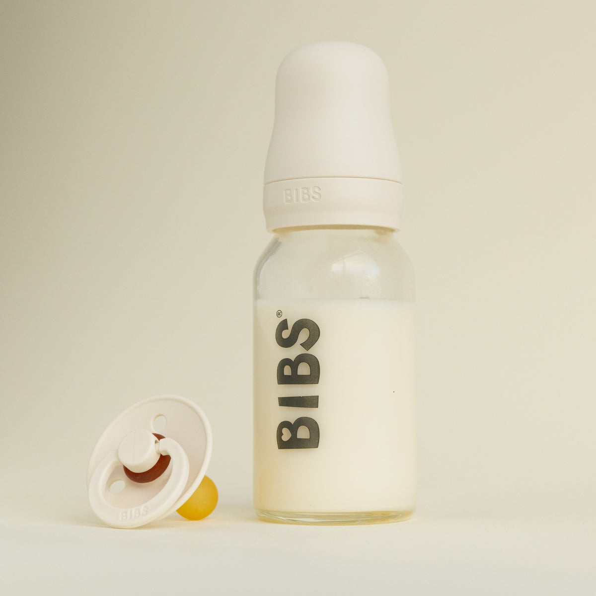 Practical Living Glass Baby Bottle with Natural Rubber Nipple Set - Slow Flow 0+ Months for daily home and personal routines with baby care and kids products