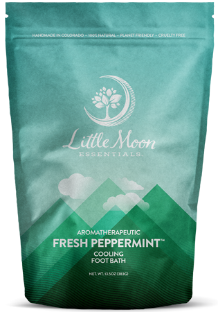 Fresh Peppermint Foot Soak