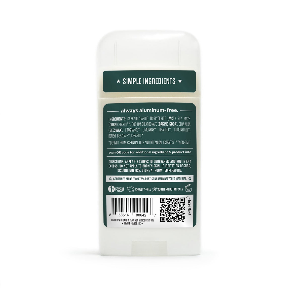 Practical Living Deodorant - Aluminum included for daily home and personal routines with bath body and hygiene