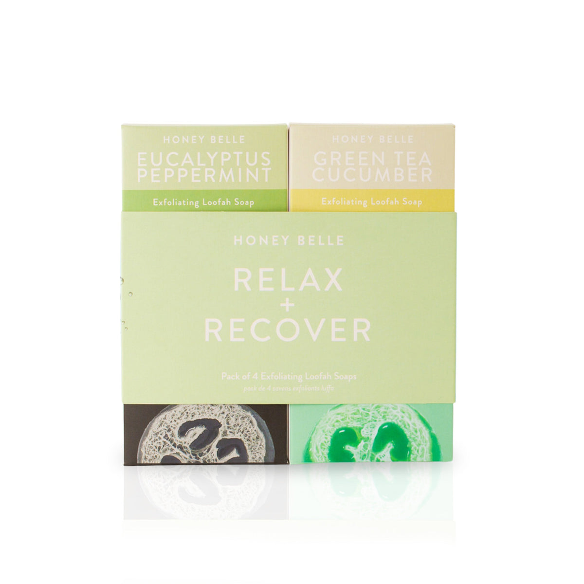 Everyday Home Exfoliating Loofah Soap Gift Set for daily home and personal routines with bath body and hygiene