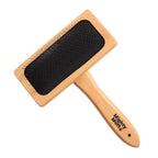 Home Essentials Bamboo Grooming Brush for Pets - Slicker Brush for daily home and personal routines with pet care treats and accessories