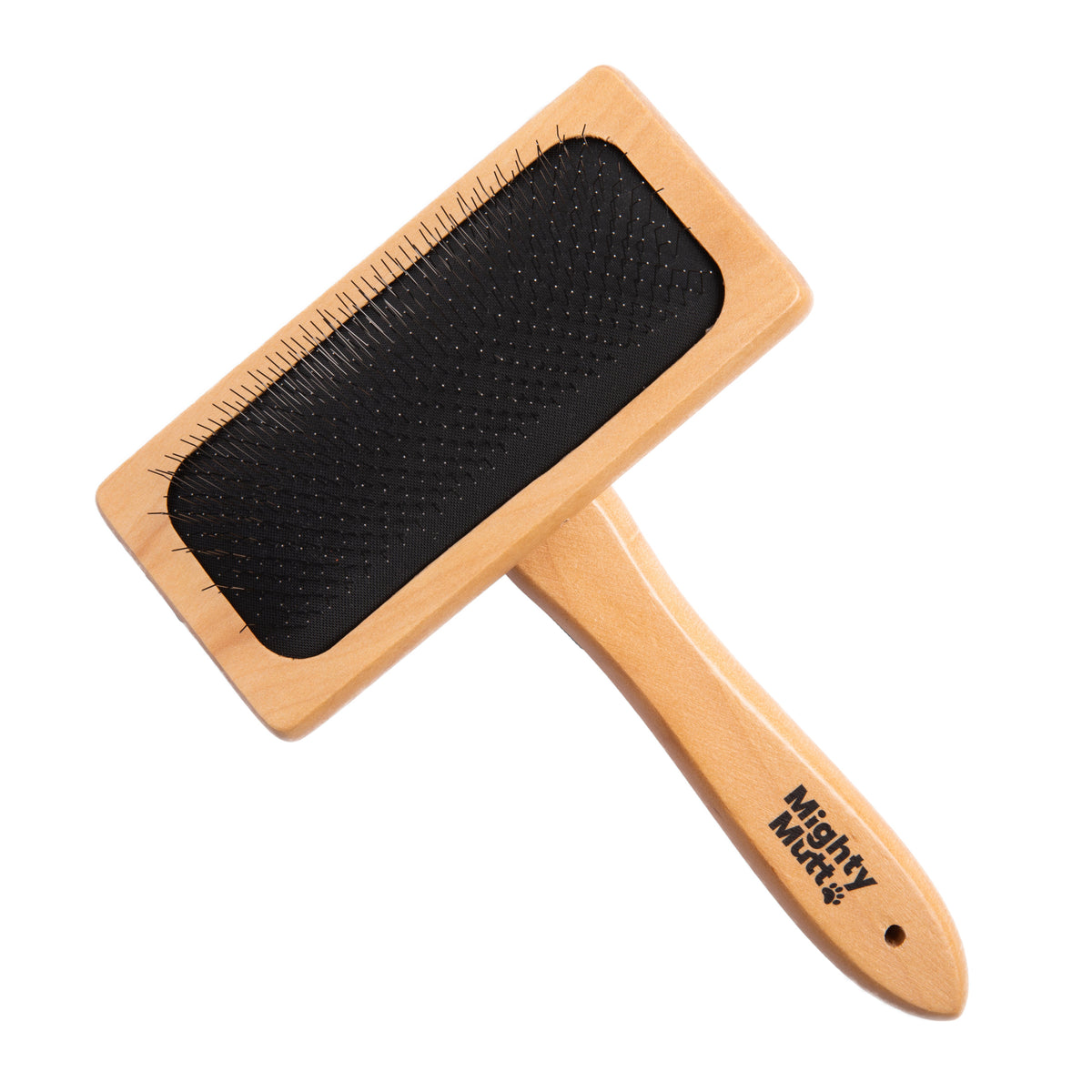 Home Essentials Bamboo Grooming Brush for Pets - Slicker Brush for daily home and personal routines with pet care treats and accessories