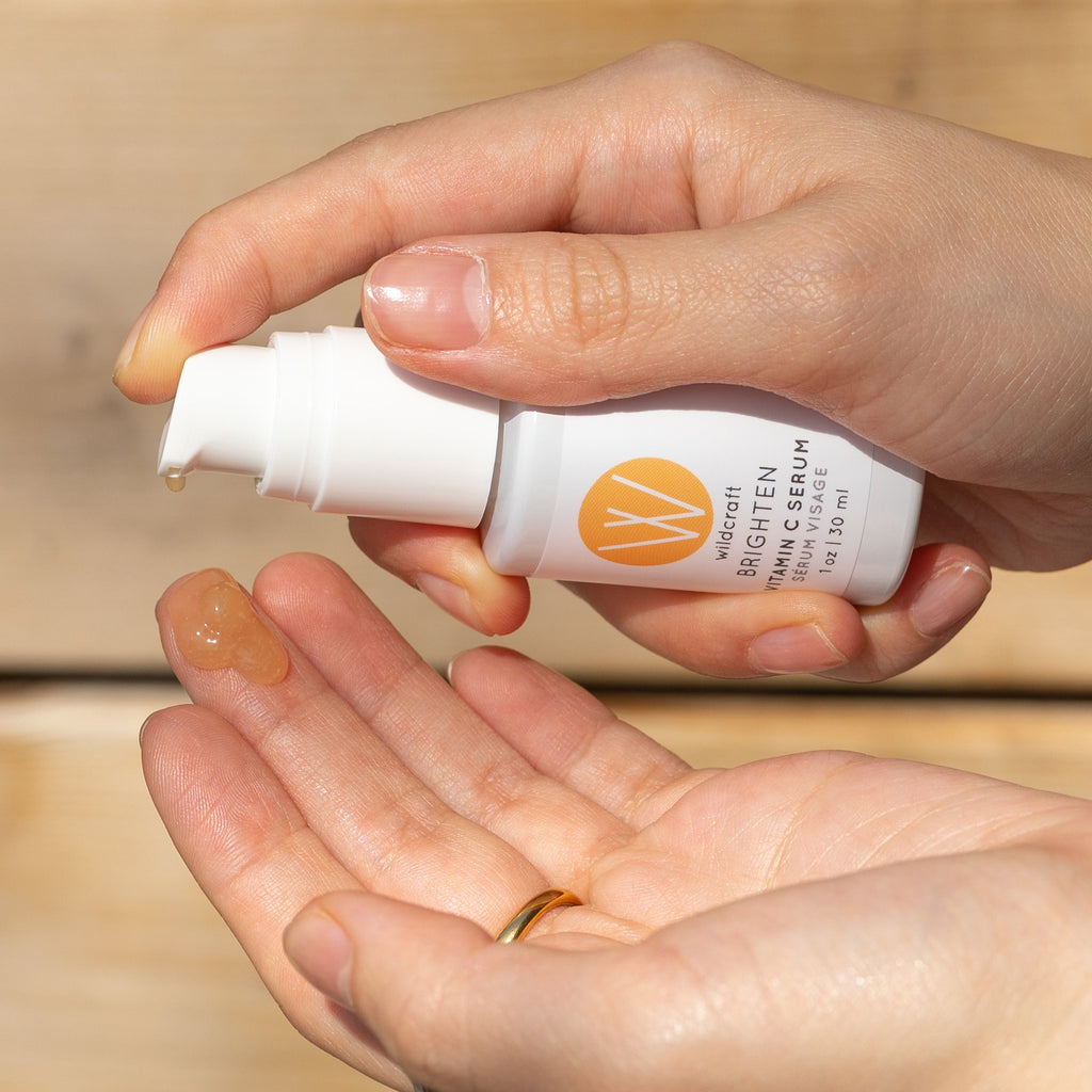 Daily Care Brighten Vitamin C Face Serum for daily home and personal routines with facial skin and sun care