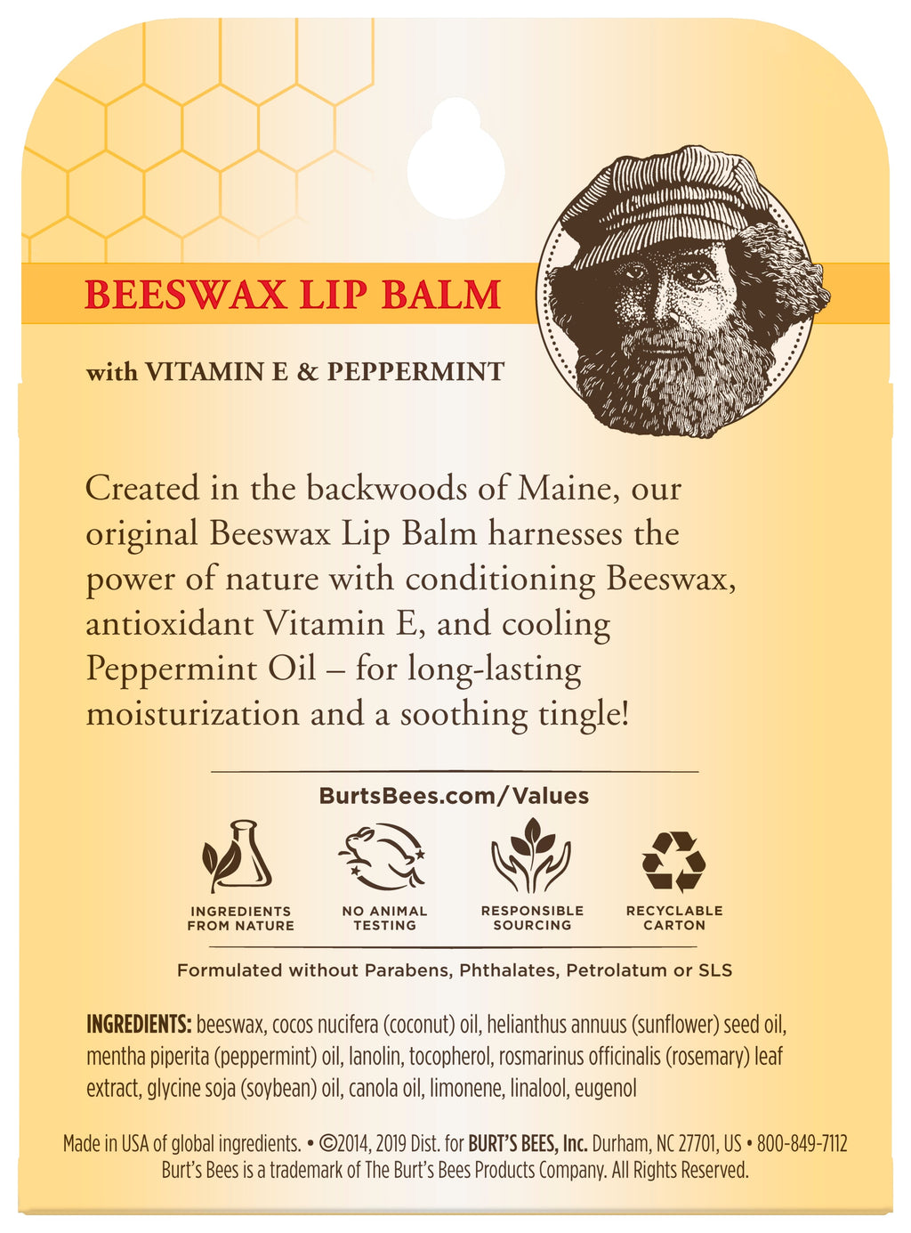 Routine Ready Beeswax Lip Balm for daily home and personal routines with facial skin and sun care