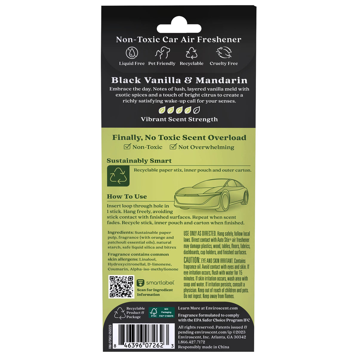 Daily Care Auto Air Freshener Stix for daily home and personal routines with general everyday essentials