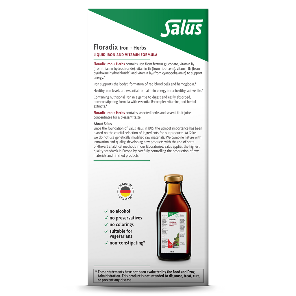 Daily Care Iron and Herbs for daily home and personal routines with general everyday essentials
