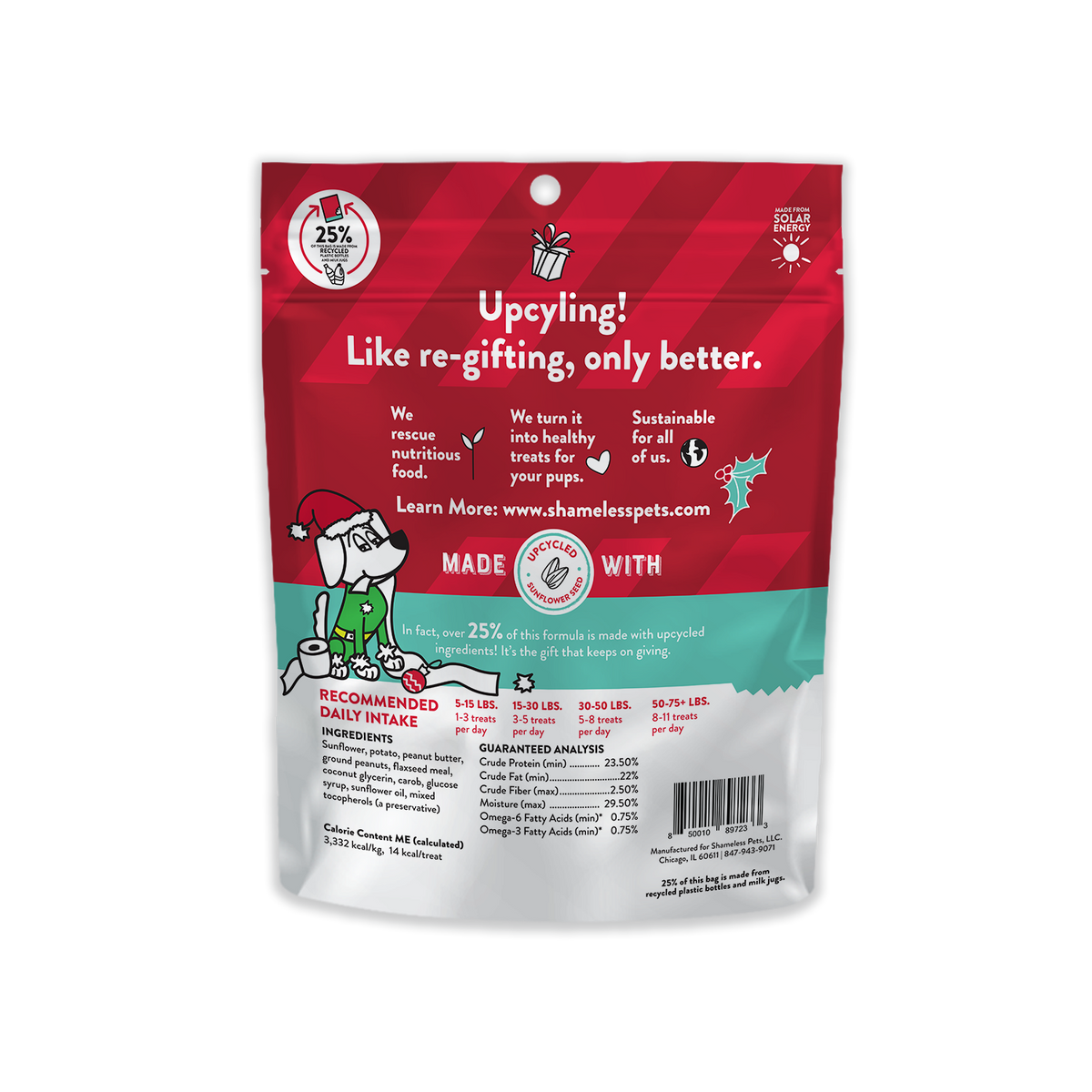 Practical Living Hump of Coal Soft Baked Biscuit Dog Treats, Naughty List for daily home and personal routines with pet care treats and accessories