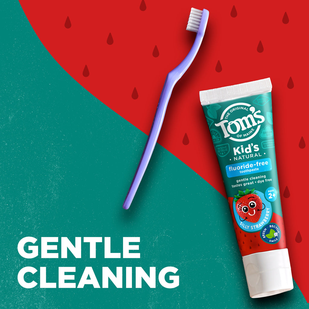 Routine Ready Children s Silly Strawberry Fluoride-included Toothpaste for daily home and personal routines with oral care