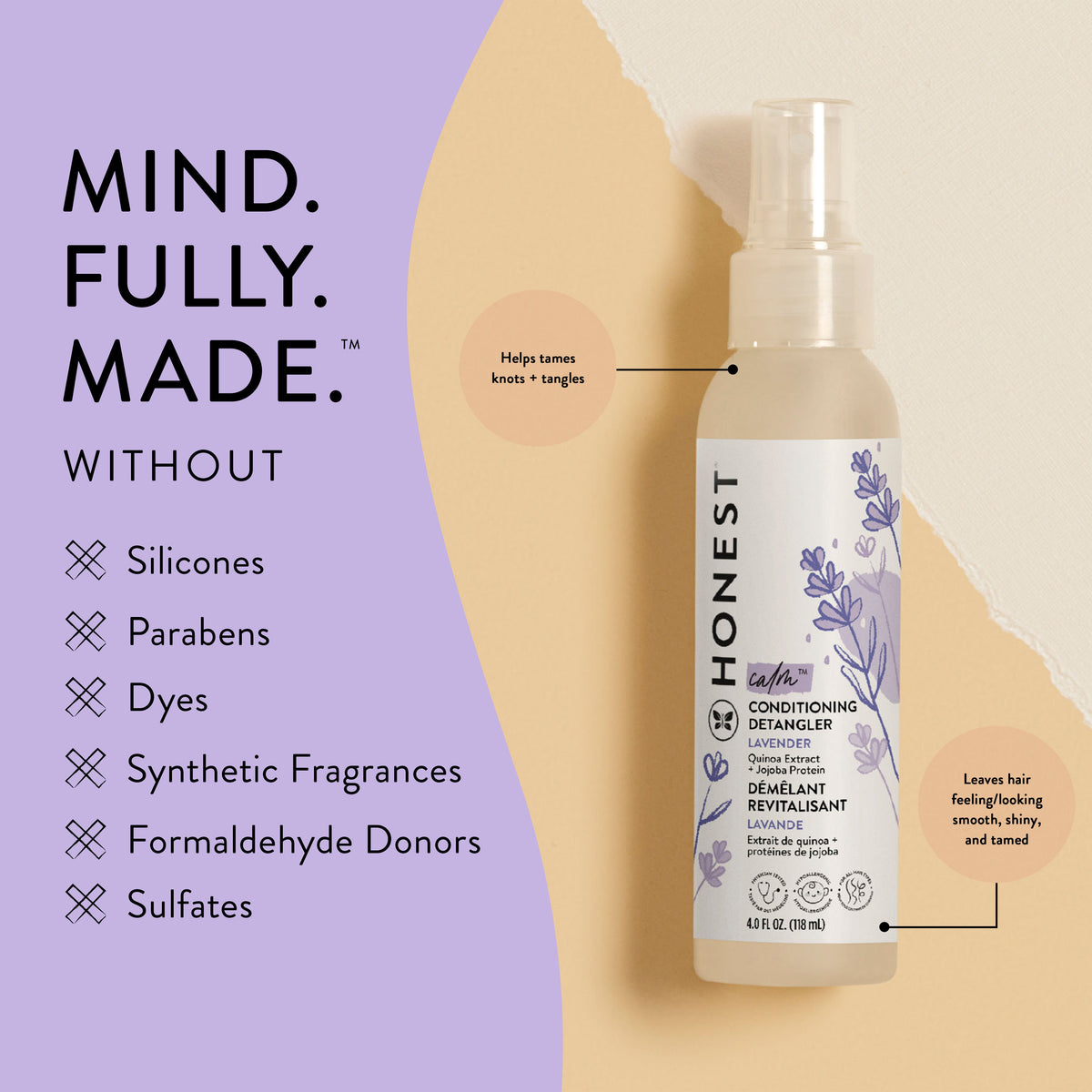 Routine Ready Conditioning Detangler for daily home and personal routines with hair care