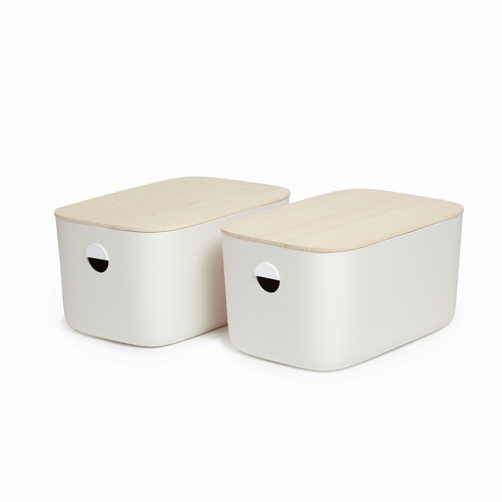 Daily Care Large Storage Bins for daily home and personal routines with home organization and everyday goods