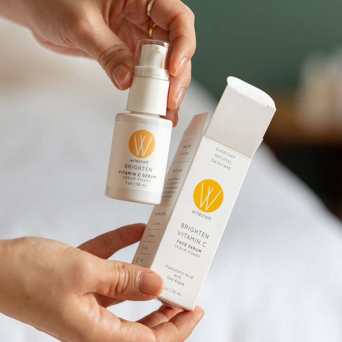 Daily Care Brighten Vitamin C Face Serum for daily home and personal routines with facial skin and sun care