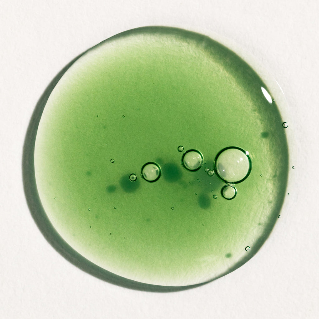 Routine Ready Chlorophyll Discoloration Serum for daily home and personal routines with facial skin and sun care